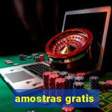 amostras gratis