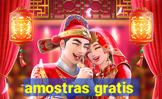 amostras gratis