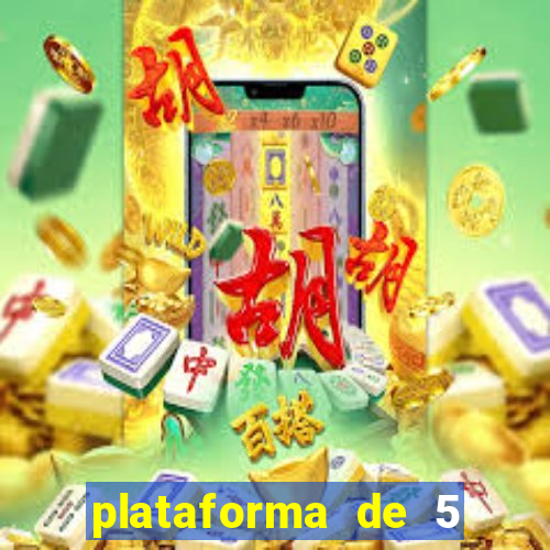 plataforma de 5 reais cassino