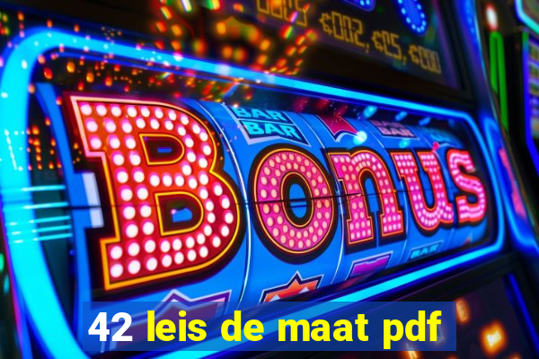 42 leis de maat pdf