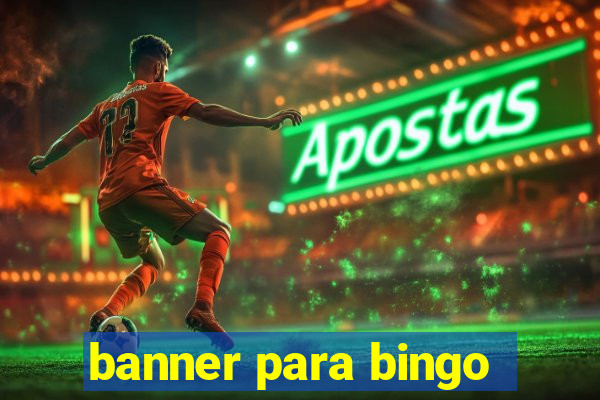 banner para bingo