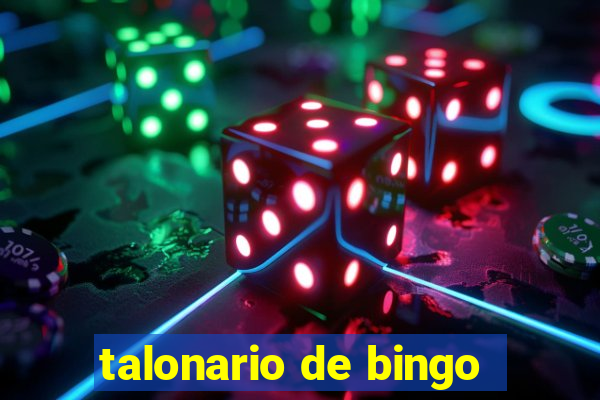 talonario de bingo