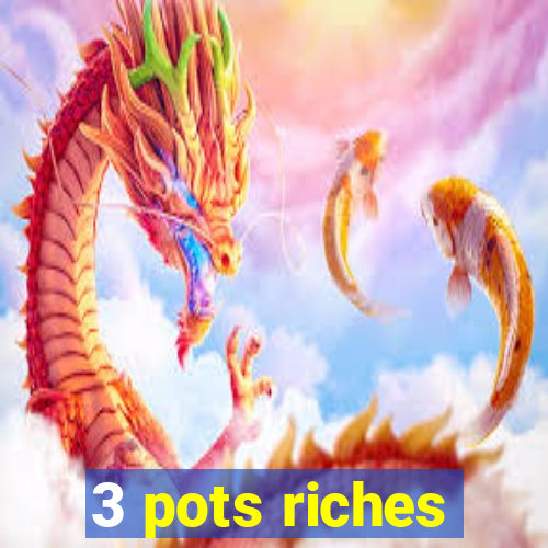 3 pots riches