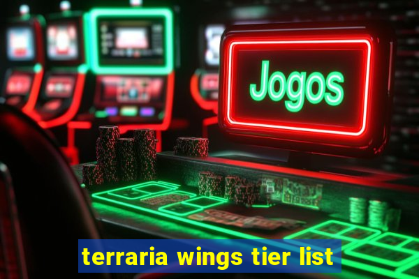 terraria wings tier list