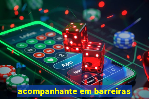 acompanhante em barreiras