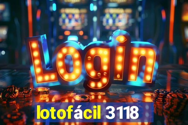 lotofácil 3118