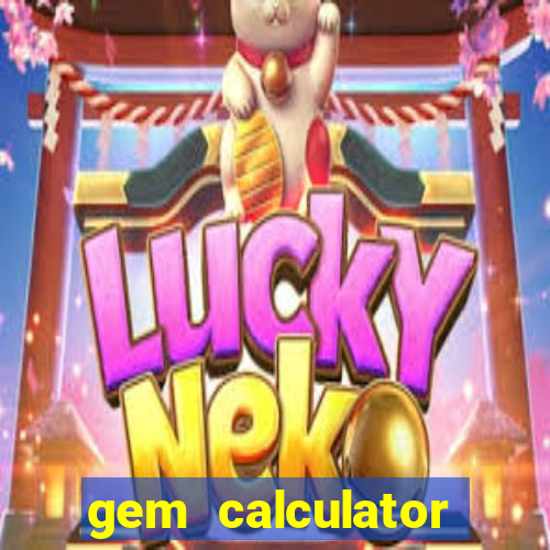 gem calculator diablo immortal