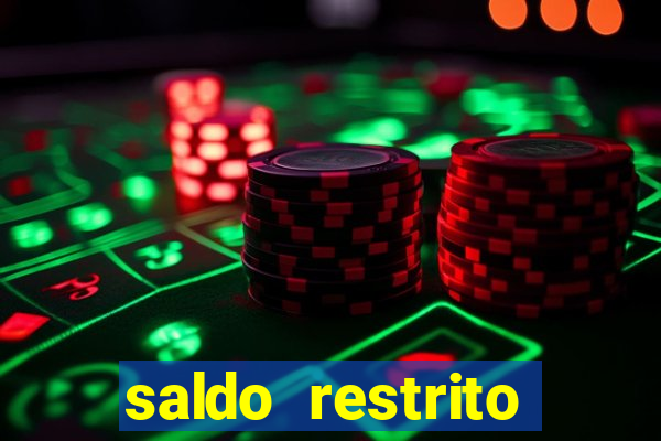 saldo restrito estrela bet