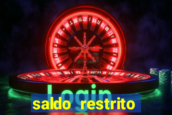 saldo restrito estrela bet