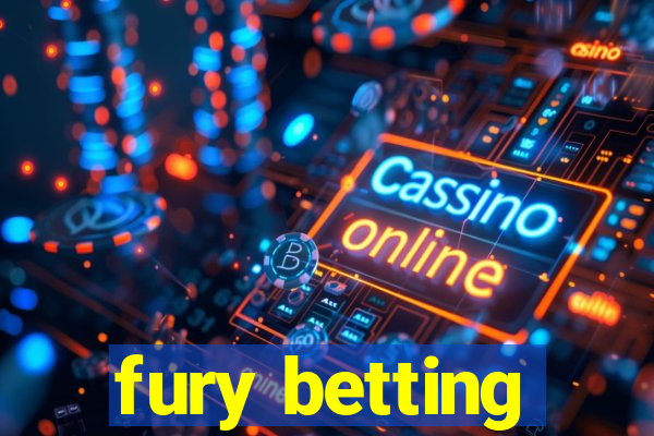 fury betting