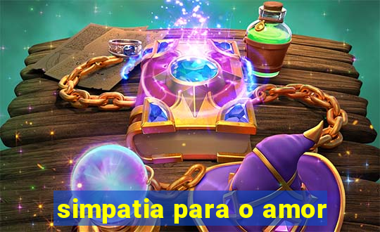 simpatia para o amor