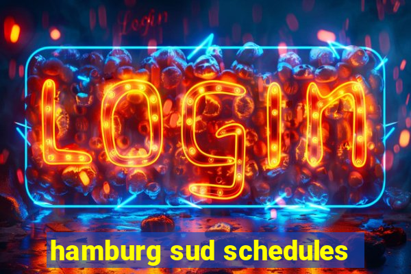 hamburg sud schedules