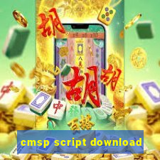 cmsp script download