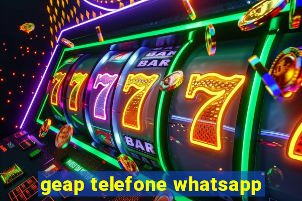 geap telefone whatsapp