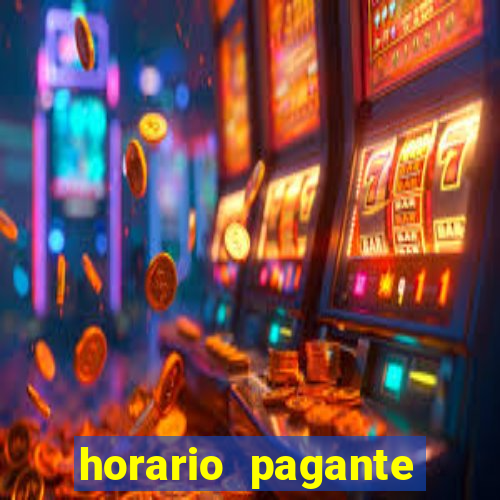 horario pagante fortune tiger