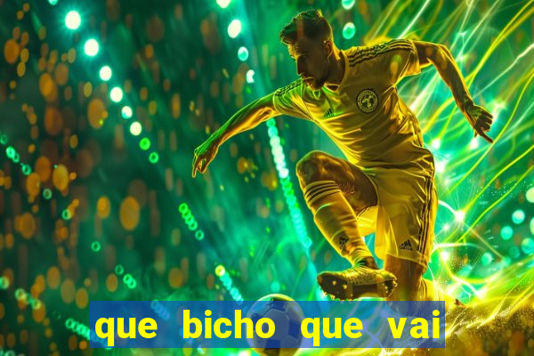 que bicho que vai dar hoje