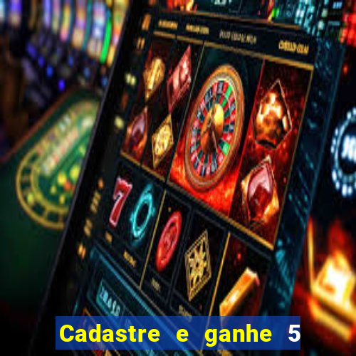 Cadastre e ganhe 5 reais para apostar