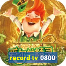 record tv 0800