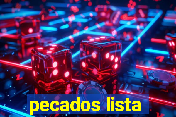 pecados lista