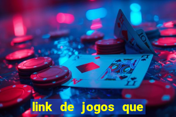 link de jogos que ganha dinheiro