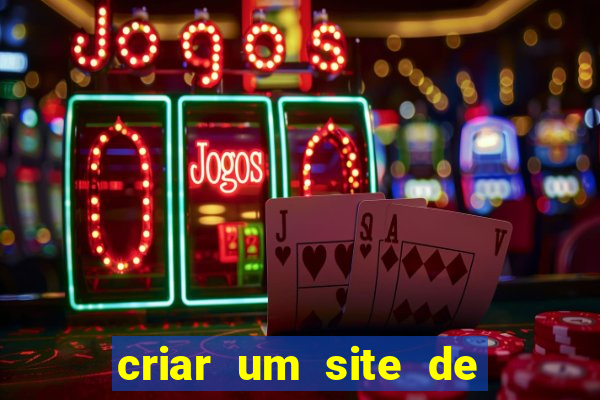 criar um site de jogos agora