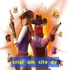 criar um site de jogos agora