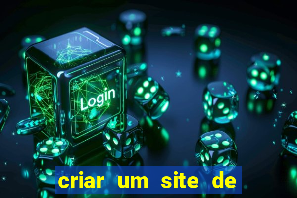 criar um site de jogos agora