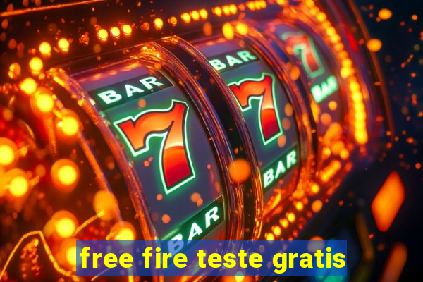 free fire teste gratis