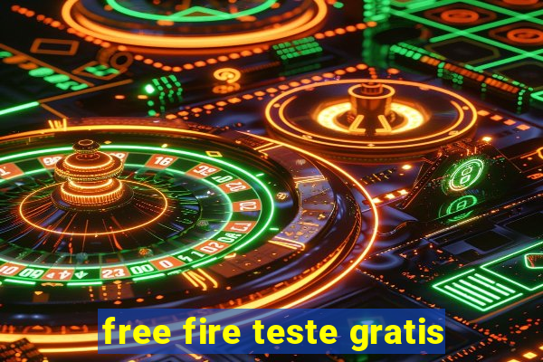 free fire teste gratis