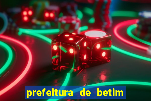 prefeitura de betim contracheque online