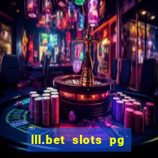 lll.bet slots pg online games