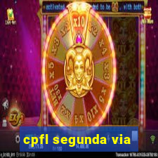 cpfl segunda via