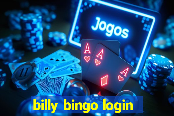 billy bingo login