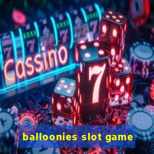 balloonies slot game