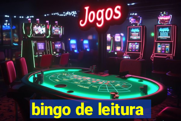 bingo de leitura