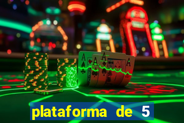 plataforma de 5 reais tigre