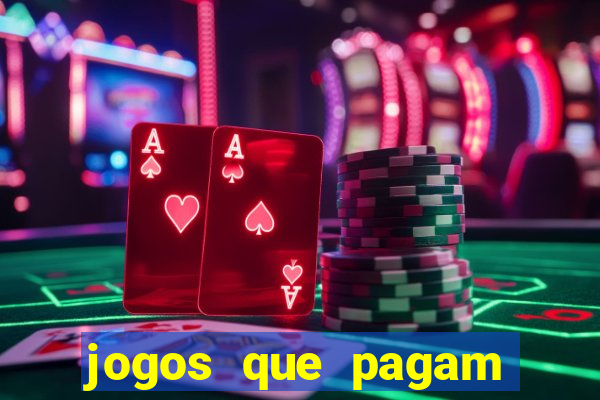 jogos que pagam pix de verdade