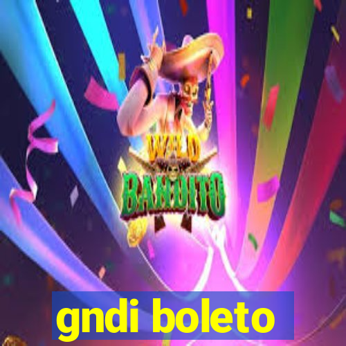 gndi boleto