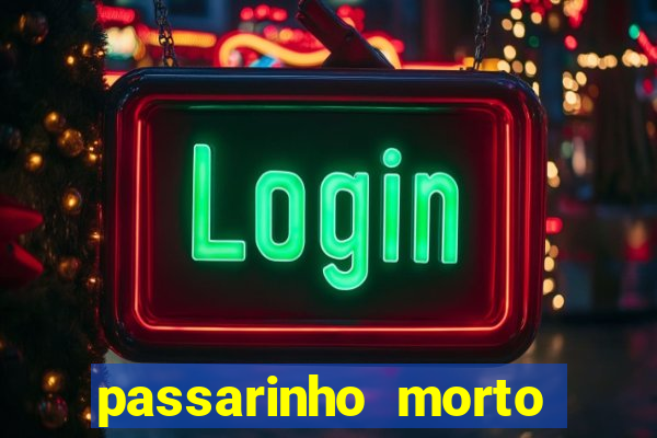 passarinho morto significado espiritual