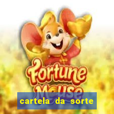 cartela da sorte time de futebol que mais saem