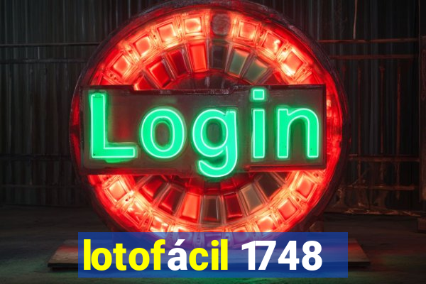 lotofácil 1748