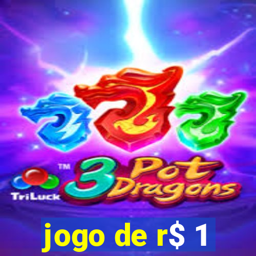 jogo de r$ 1