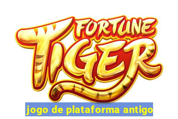 jogo de plataforma antigo