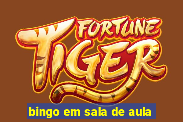 bingo em sala de aula