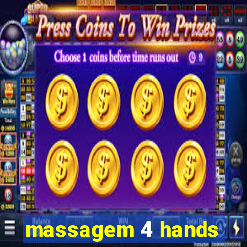 massagem 4 hands