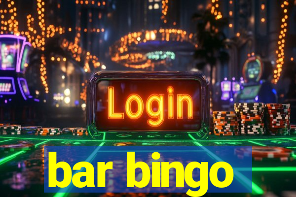 bar bingo