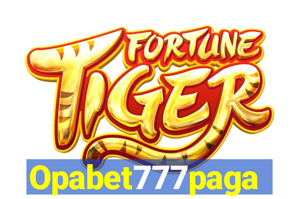 Opabet777paga