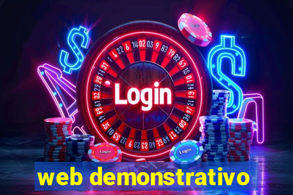 web demonstrativo