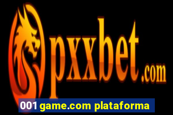 001 game.com plataforma