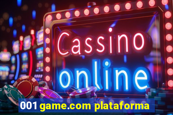 001 game.com plataforma